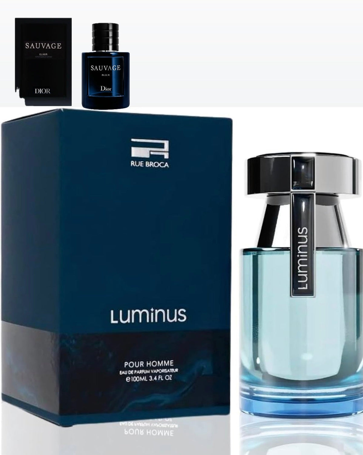 Afnan Rue Broca Luminus Pour Homme Blue EDP