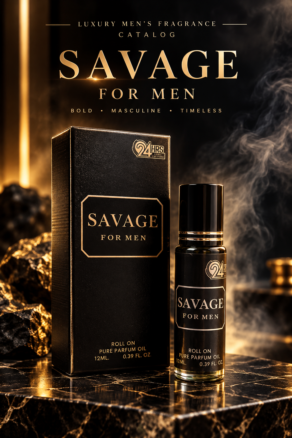 Savage Men Roll On 12ml