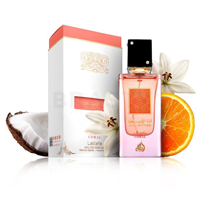 Lattafa Ana Abiyedh Coral EDP 100ml