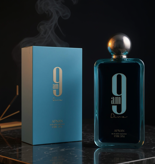 Afnan 9AM Dive EDP — Veluxo signature luxury image