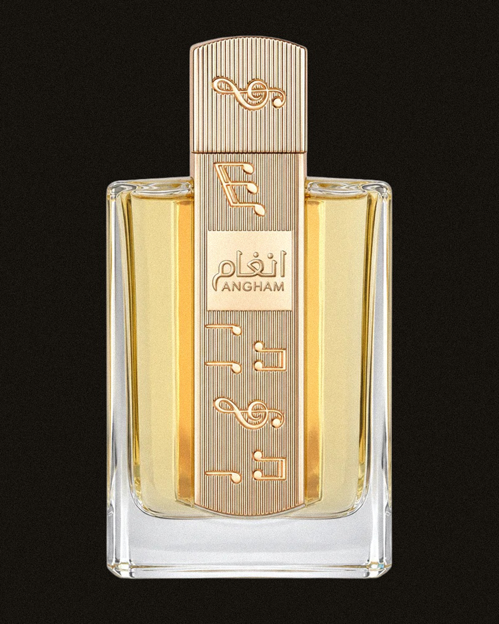 Lattafa Angham EDP bottle — luxury lifestyle image