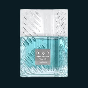 Lattafa Khamrah Waha EDP bottle luxury lifestyle