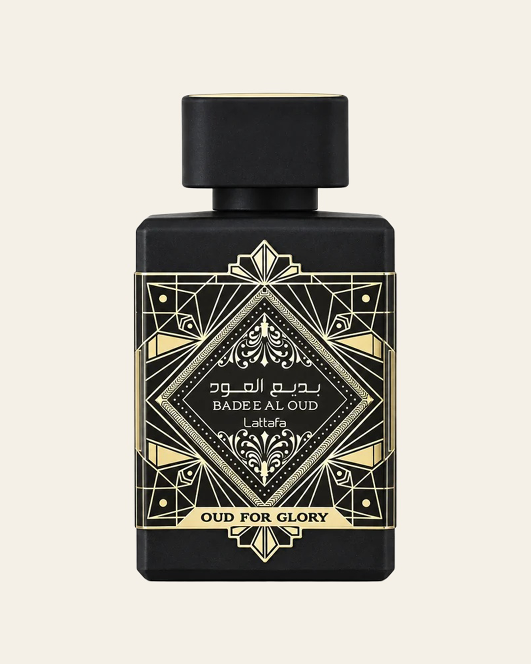 Lattafa Bade'e Al Oud Oud For Glory perfume bottle