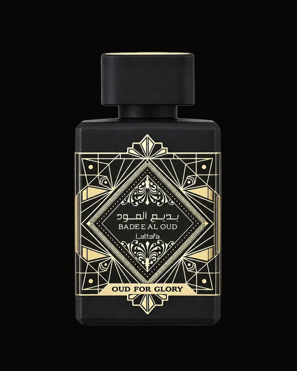 Lattafa Bade'e Al Oud Oud For Glory luxury perfume bottle