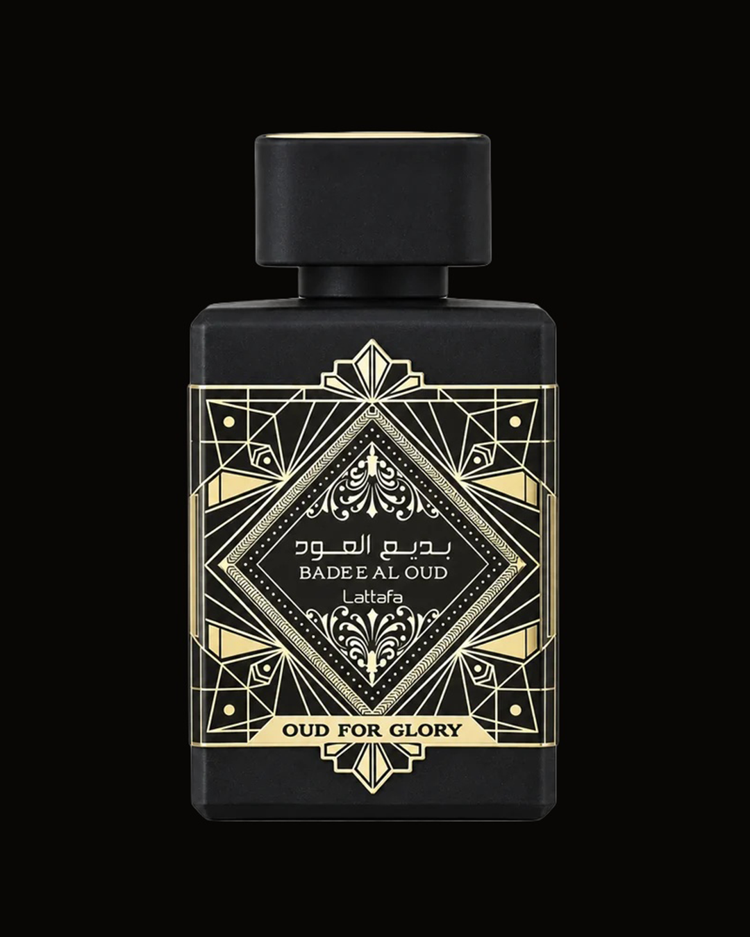 Lattafa Bade'e Al Oud Oud For Glory luxury perfume bottle